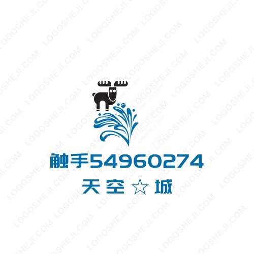 一隅田logo设计