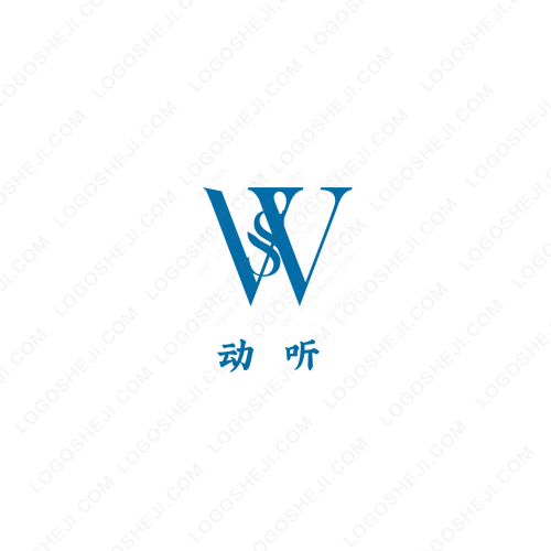 六楼顶端的男人logo设计