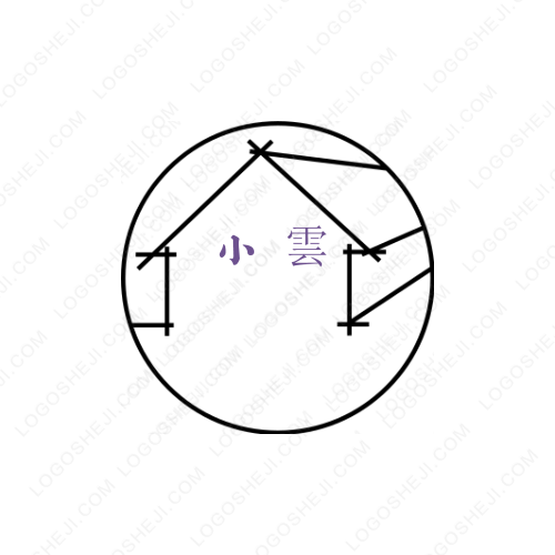 华夏加盟网logo设计
