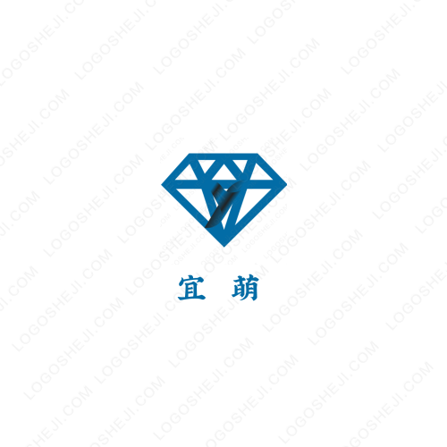 海水涌动logo设计