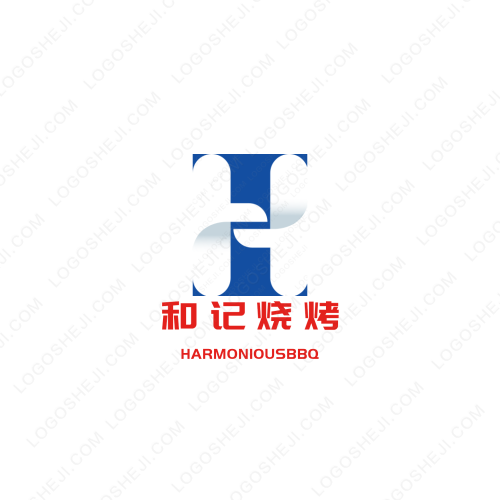 百笑康logo设计