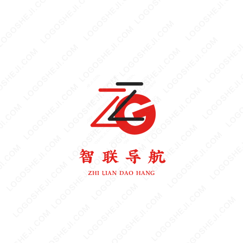 中国物流logo设计