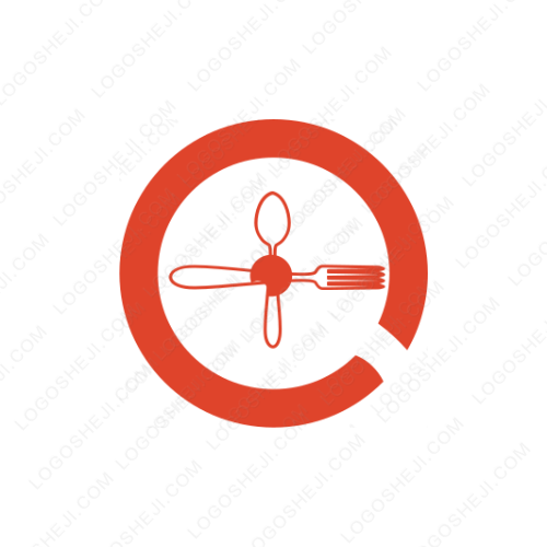 华夏加盟网logo设计