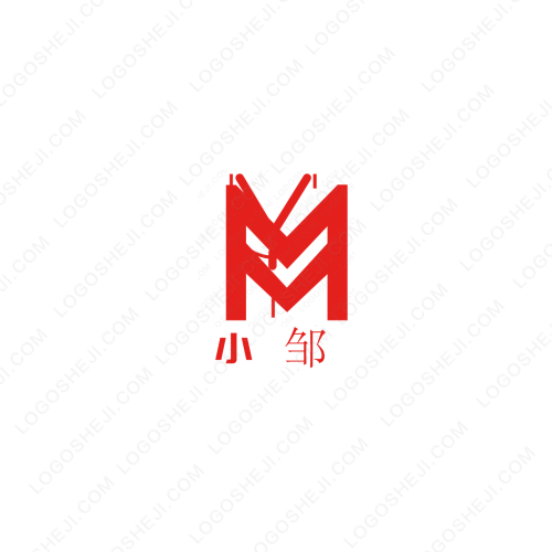 刘婆糍粑logo设计
