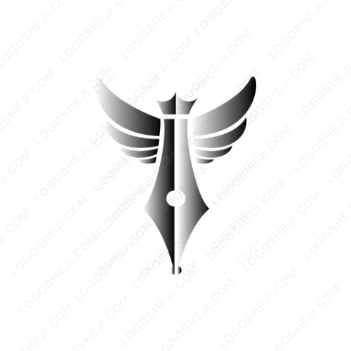 鱼无双logo设计