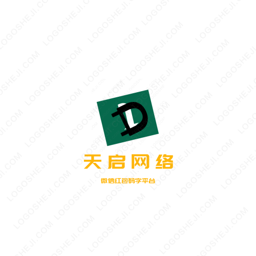极简几何logo设计