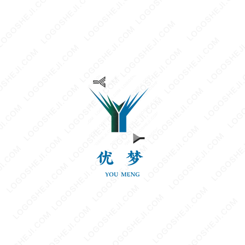 艾米拉美妆logo设计