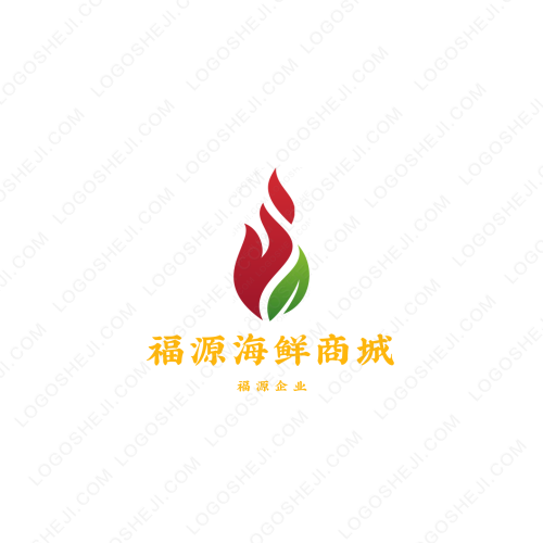 新解忧生活铺logo设计