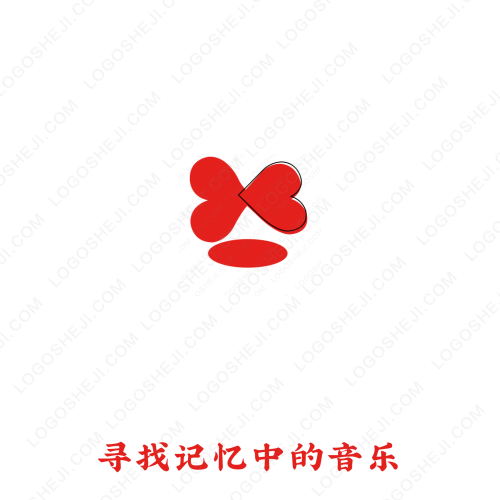 兴米音乐logo设计