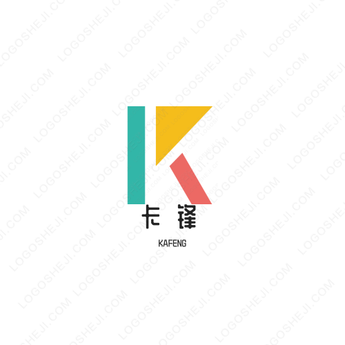 五谷鱼粉logo设计