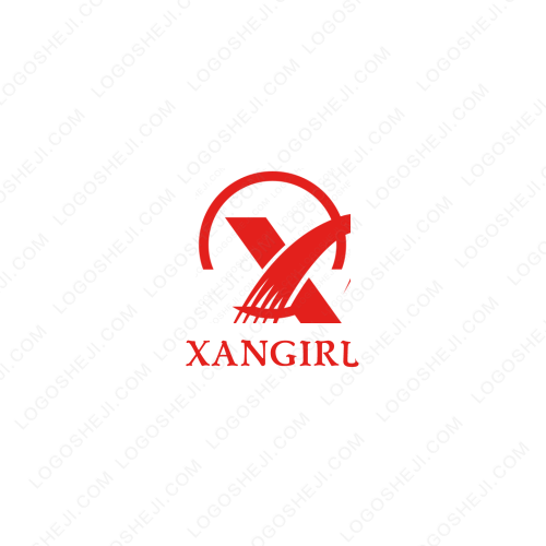 翼秦通logo设计