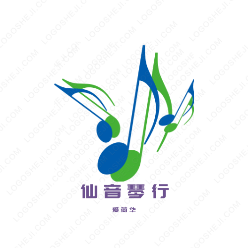 香玉绿洲logo设计