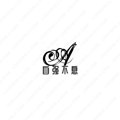 蔷薇治愈情感logo设计