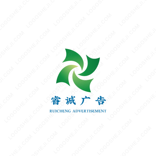 百通V爆粉logo设计