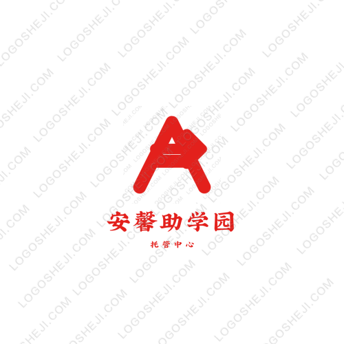 E·家生活超市logo设计