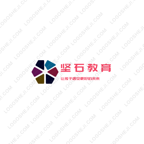 小红花烘焙logo设计