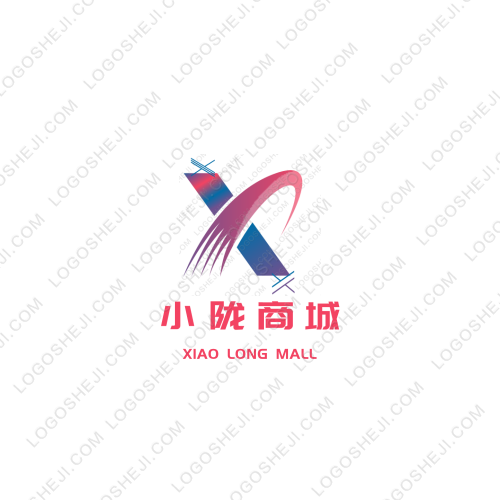 鱼无双logo设计