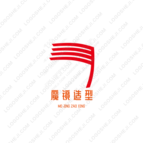 萍萍logo设计