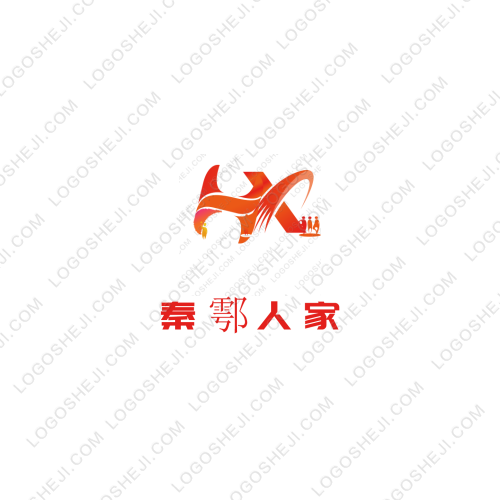 鸿之翼logo设计