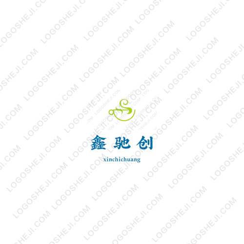 月月好物logo设计