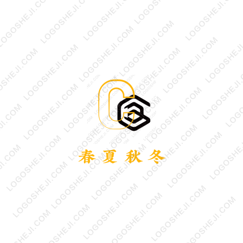 可爱服装秀logo设计