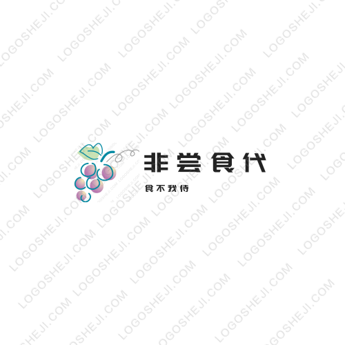 一只怪物logo设计