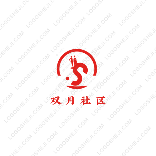 绿环装饰logo设计