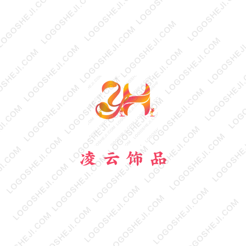 开心影视logo设计
