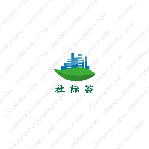 鲁莱电力logo设计