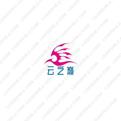 人间天堂logo设计