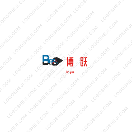 杨老大与哲小弟logo设计