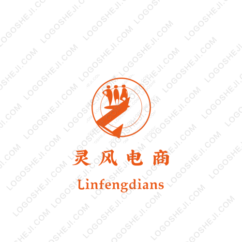 潮尚logo设计