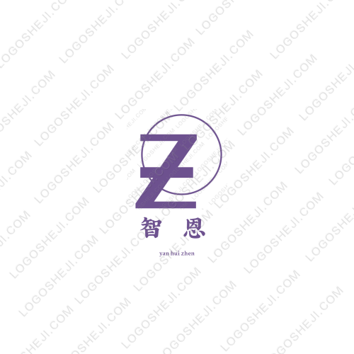 这个女孩真逗logo设计