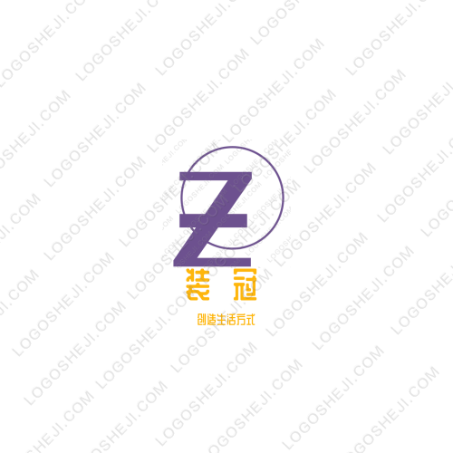 一只怪物logo设计