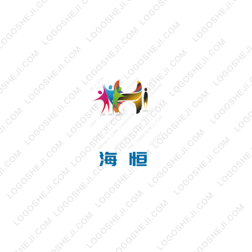 蒲公英足迹logo设计