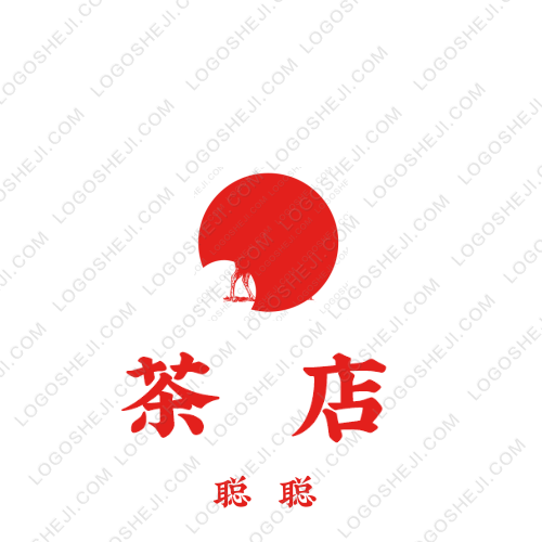 川谷食源logo设计