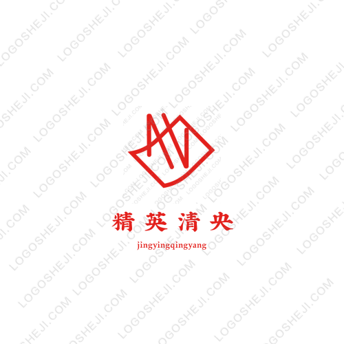 小明好物logo设计