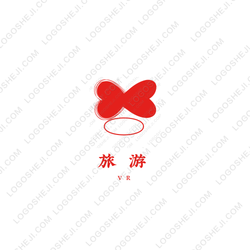 愚爱logo设计