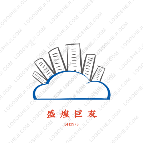 艾燕影业logo设计
