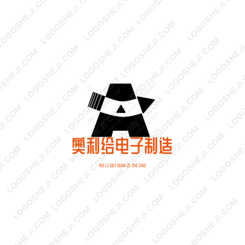 紫风logo设计