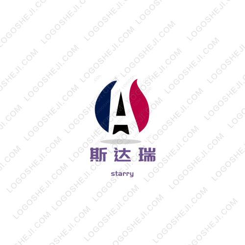 盛莎logo设计