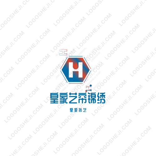 惠乐街logo设计