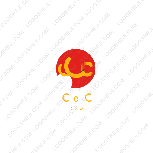蝴蝶心中的花logo设计
