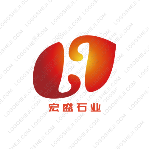 步履logo设计