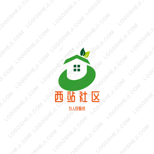 焕文书苑logo设计