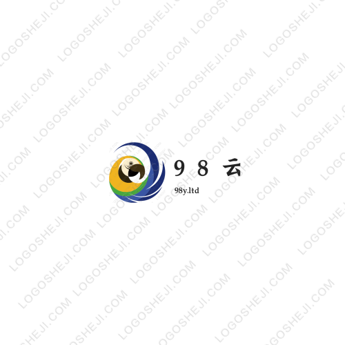 hiseer哈思logo设计