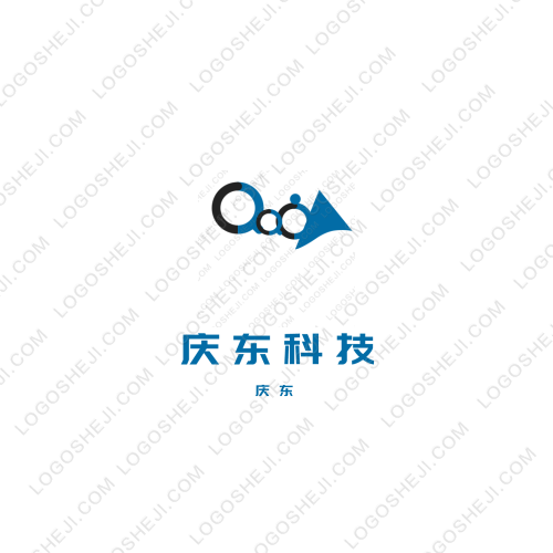 庆东科技logo设计