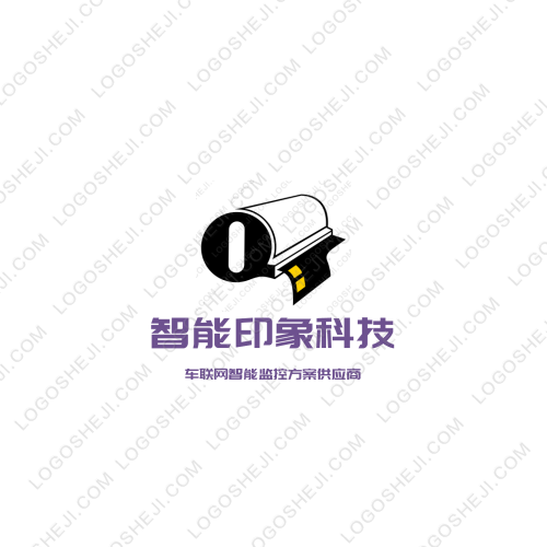 智能印象科技logo设计
