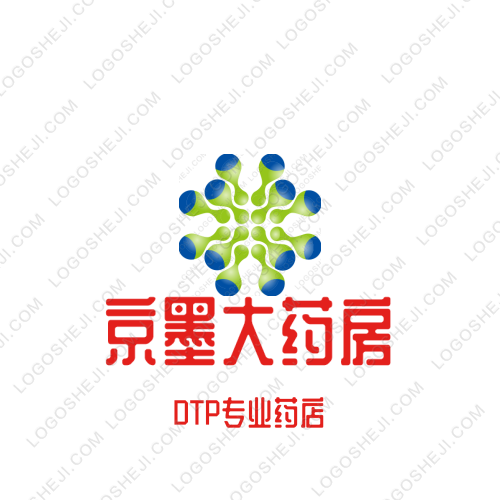 京墨大药房logo设计