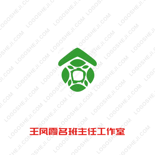 王凤霞名班主任工作室logo设计